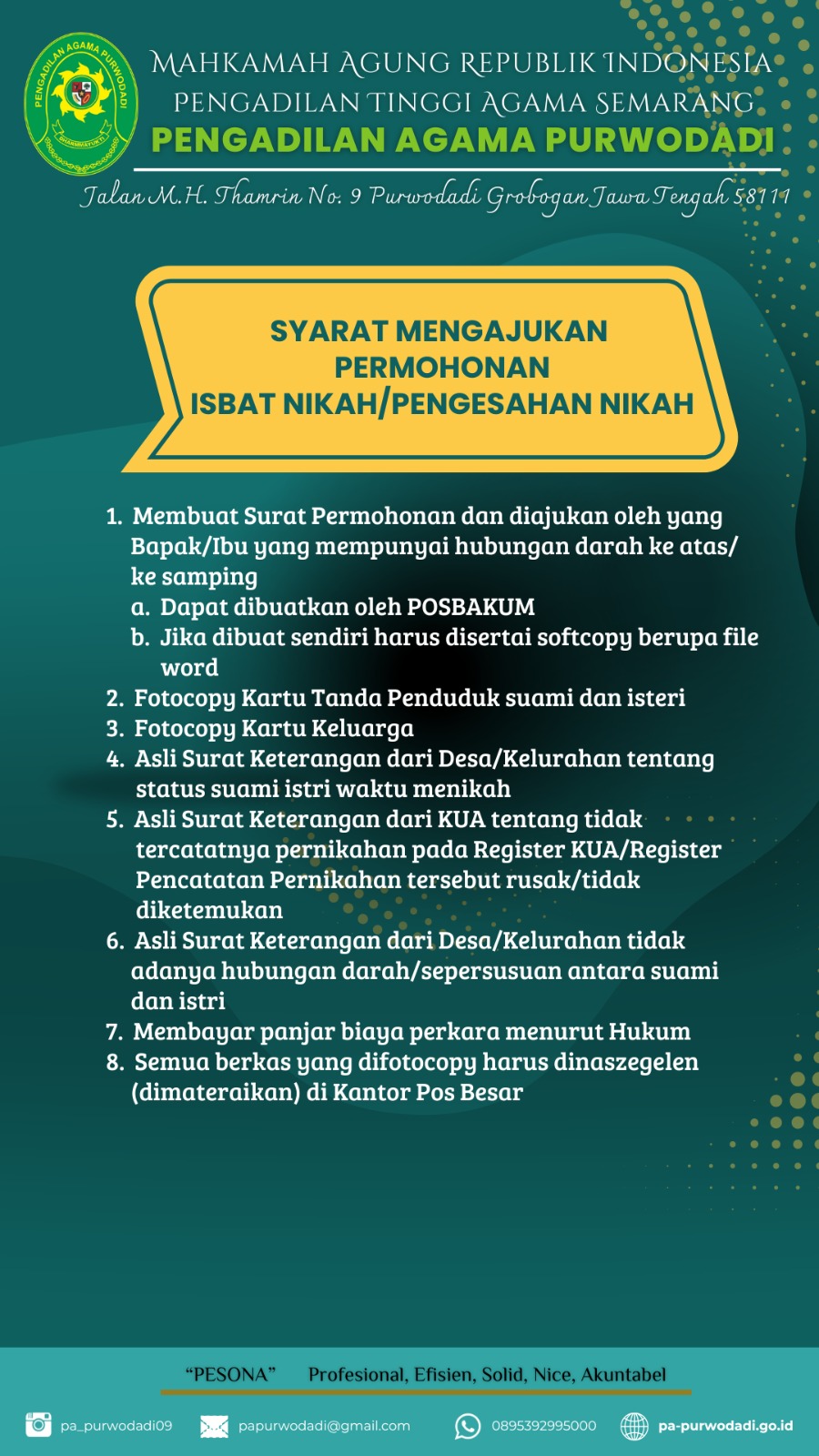 Website Resmi Pengadilan Agama Kelas A Purwodadi Peran Hakim Dalam Mewujudkan Asas Keadilan