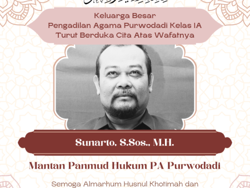 Website Resmi Pengadilan Agama Kelas 1A Purwodadi - Peta Wilayah Yurisdiksi