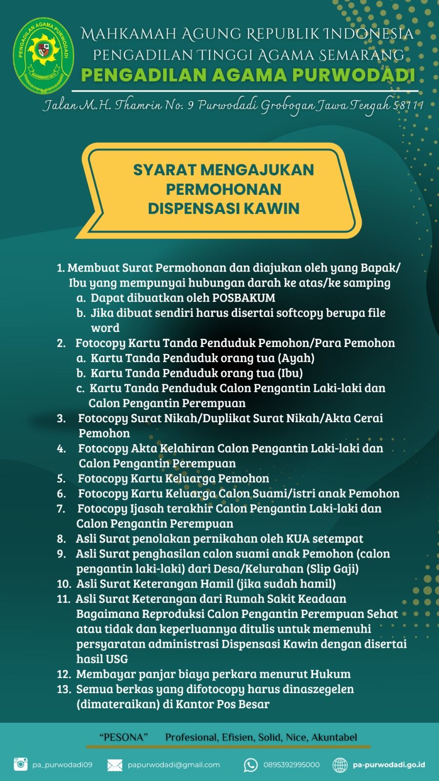 Website Resmi Pengadilan Agama Kelas 1A Purwodadi - Peran Hakim Dalam ...