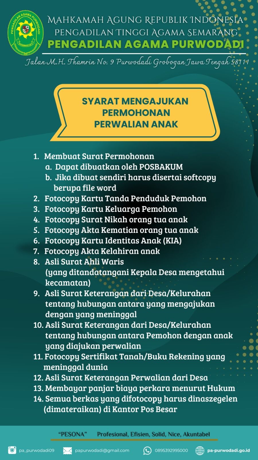 Website Resmi Pengadilan Agama Kelas 1A Purwodadi - Peran Hakim Dalam ...